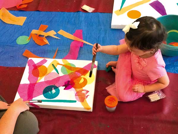 baby art class