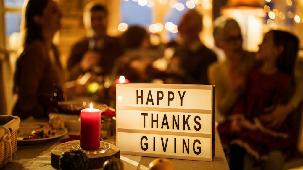festeggiare thanksgiving day in inglese per bambini