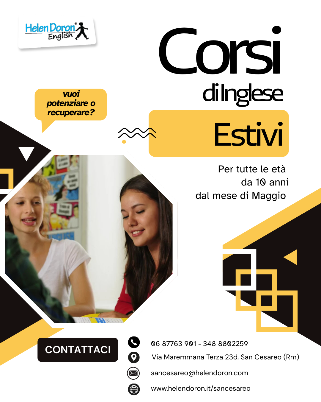 Scopri di più sull'articolo Corsi Estivi 2025