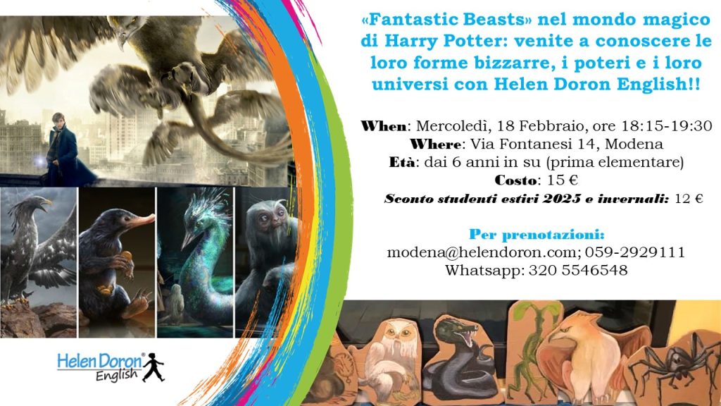 Laboratorio ‘Fantastic Beasts’